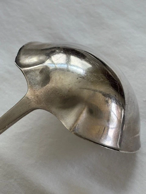 Gorham Greenbrier Sterling Gravy Cucharón 8" ~56g De Colección .925 Sin Monograma Foto 3 de 4