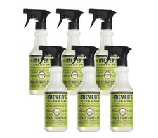 6 Pack - Mrs Meyers Clean Day Multi Surface Cleaner Lemon Verbena 16 Fl Oz
