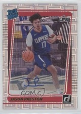 2021 Panini Donruss Rated Rookie Choice Signatures Jason Preston #210 Auto 1pe9