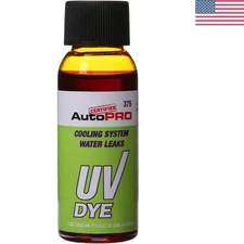 Certified 1 Oz Leak Detection Dye for Vehicles - Compatible with Most Antifreeze