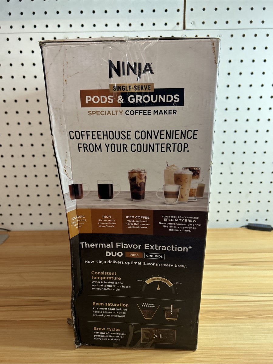 Ninja-Pods & Grounds Specialty Single-Serve Coffee Maker Ninja-Pods & Grounds Specialty Single-Serve Coffee Maker