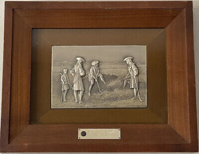 MIYAMOTO SHOKO STERLING SILVER ENGRAVED PLAQUE SCULPTURE MIYAMOTO SHOKO STERLING SILVER ENGRAVED PLAQUE SCULPTURE