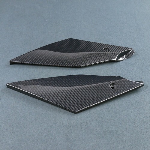 For 2015-2019 R1 R1M R1S Real Carbon Fiber Tank Side Panel Cover Knee Fairing - Picture 3 of 4