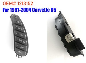 OEM For 1997-2004 C5 Corvette DIC Switch 12135152 (Used/Tested) US STOCK