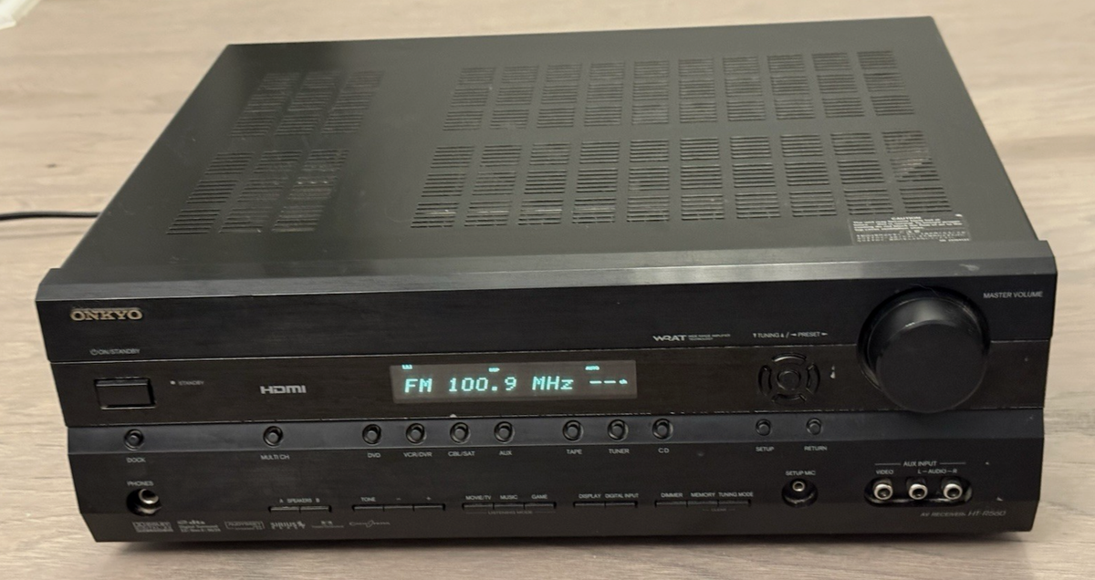 Onkyo Receiver HT-R560 7.2ch 130w/chx7 Digital coax optical HDMI