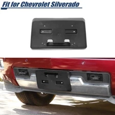 Front License Plate Holder Frame Mount Bracket For Chevy Silverado 2014-2018 USA