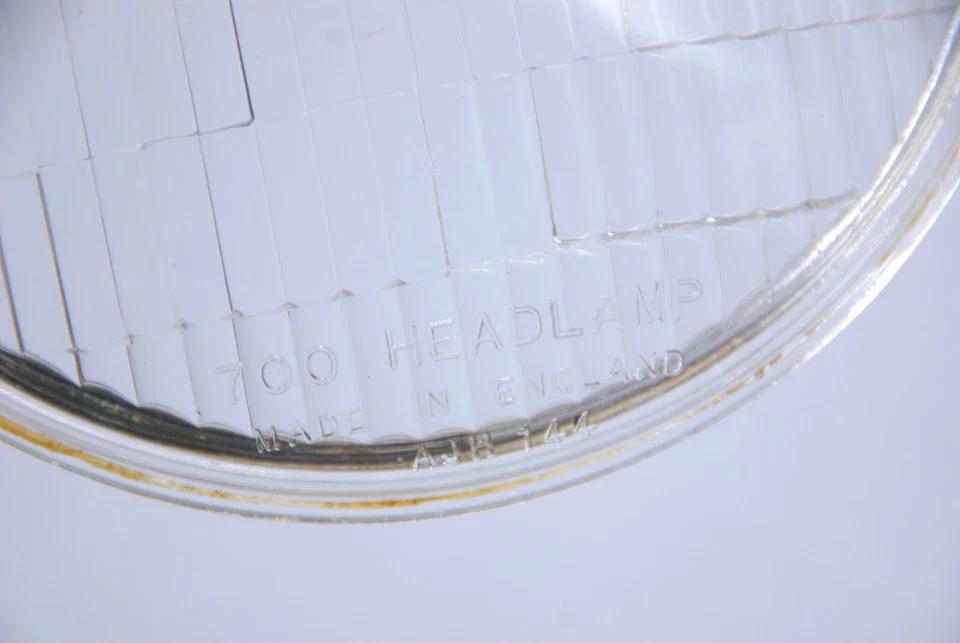 Scheinwerfer Licht Linse Glas Original für Vintage Klassisch Opel 10HP AJH 144 - Bild 4 von 4