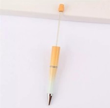 5 pc. Orange Plastic Beadable Gradient Ombre Pen for DIY 1208570g45 Bead Pen