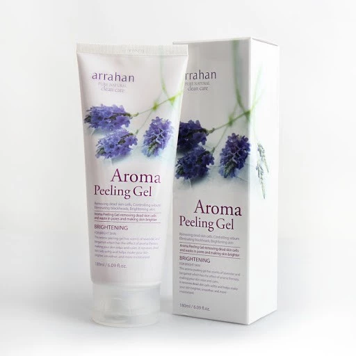 Korean Arrahan Lavender Aroma Peeling Gel 180ml - Exfoliating & Soothing