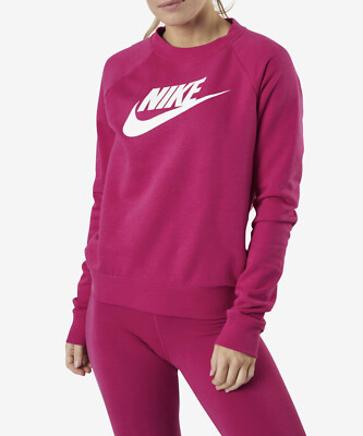 nike sportswear essential women's fleece crew stores