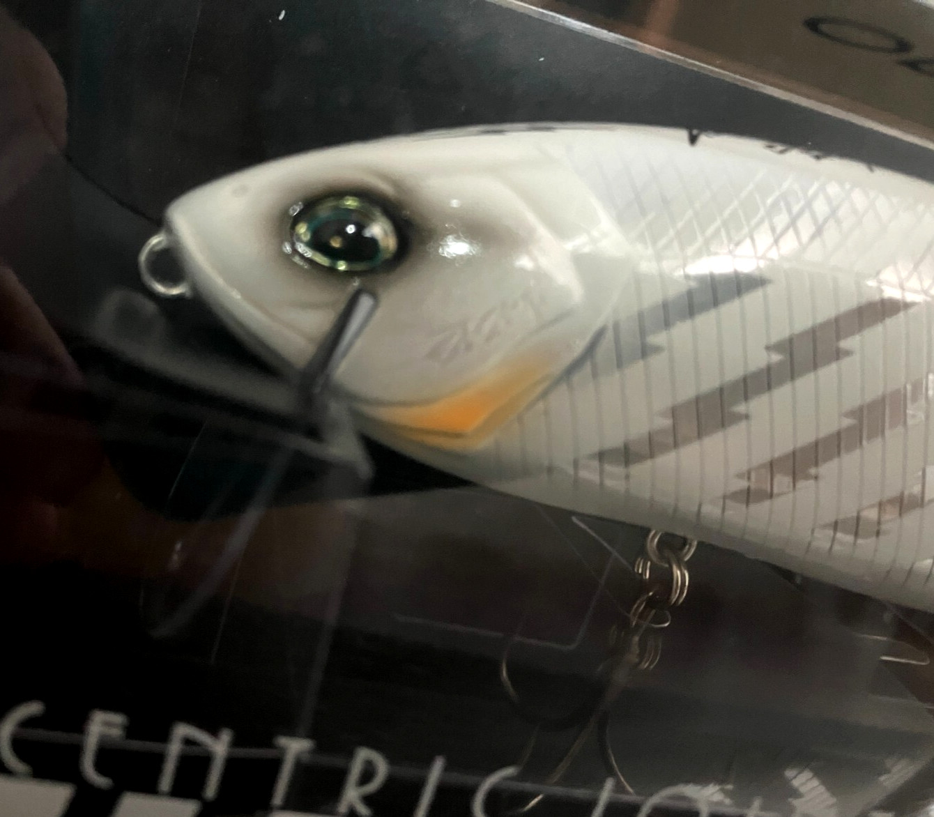 DRT TINY KLASH Electric White 2oz Big Swimbait Low - Image 2