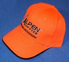 Alpen Optics Hunting Shooting Hat Baseball Cap Embroidered Hunter Orange New — photo 2