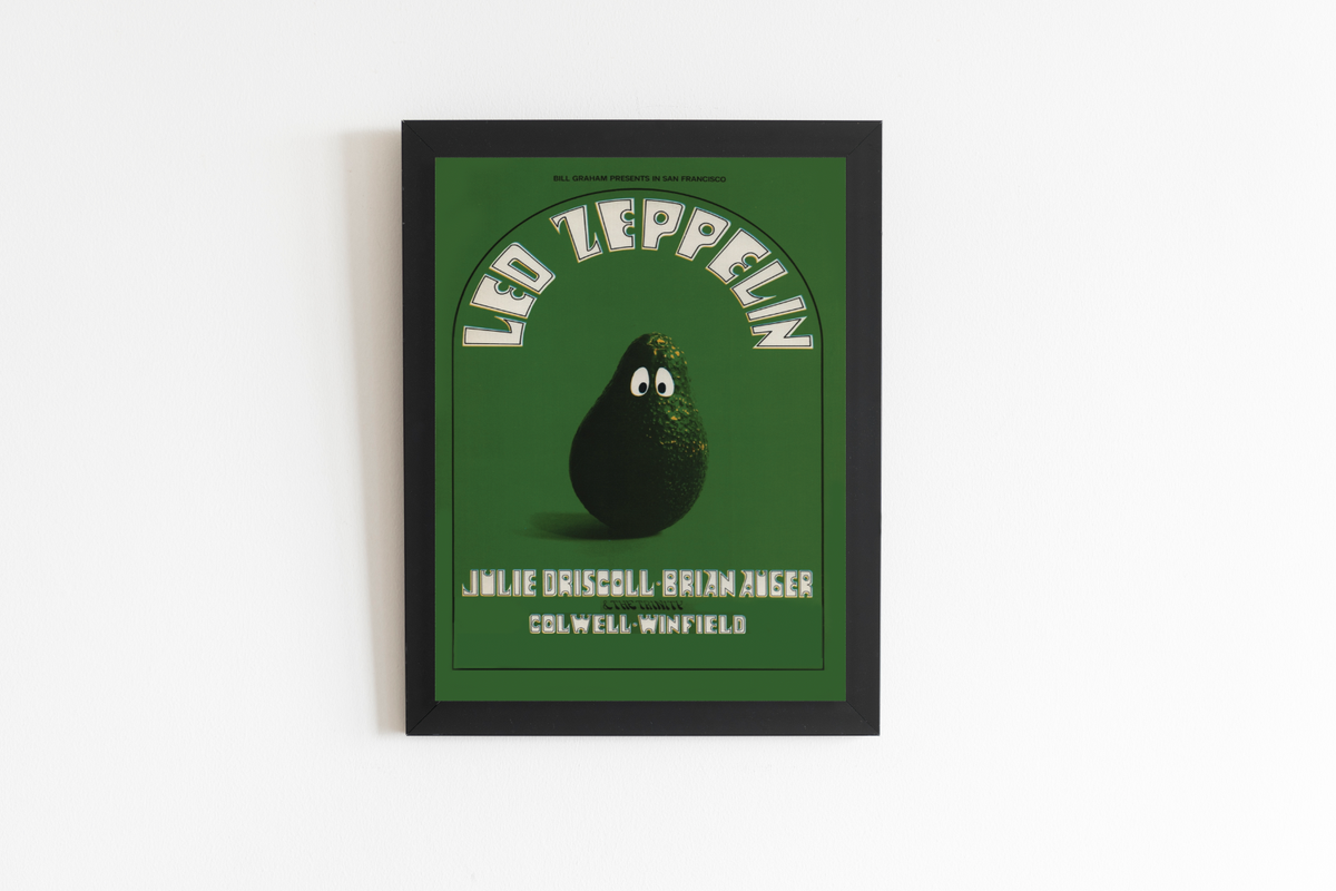 Led Zeppelin in San Francisco Concert Poster | eBay