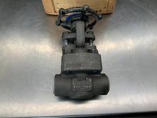DSI Valves 1/2" Globe Valve: 1/2 in Pipe Size, Class 800, A105N