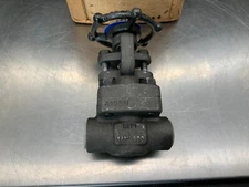 DSI Valves 1/2" Globe Valve: 1/2 in Pipe Size, Class 800, A105N