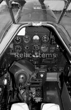 WW2 Picture Photo US Air Force Fighter P-51 Mustang cockpit 0845