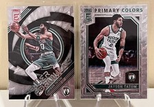 JAYSON TATUM 2021-22 DONRUSS ELITE PRIMARY COLORS + POWER FORMULAS! CELTICS!!!