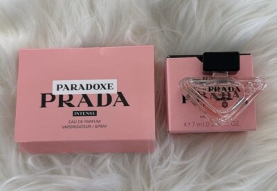 Lot of 2 Prada Paradoxe Intense Eau De Parfum Spray 1.7 oz  & 7ml  W24