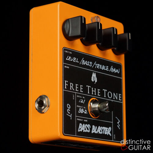 NEW FREE THE TONE BB2 BASS BLASTER CUSTOM SERIES TUBE OVERDRIVE EFFECTS  PEDAL