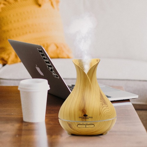 Essential Oils 400mL Diffuser Kit Ultrasonic Mist Aromatherapy 6 pcs Natural Oil - Picture 10 of 10