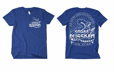 Snake Plissken  T-Shirt M2 Blau FB New York,Escape,Snake,Film,Kurt