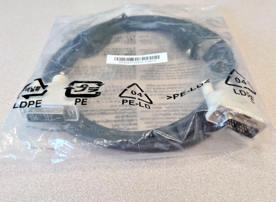 DVI-D to DVI-D Male Cable HDTV, PC, Monitor Cord - Image 3 of 4