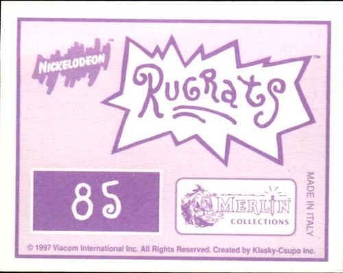 Rugrats Nickelodeon Stickers Card YOU PICK 1997 Merlin Sticker Book Like Panini - Picture 171 of 349