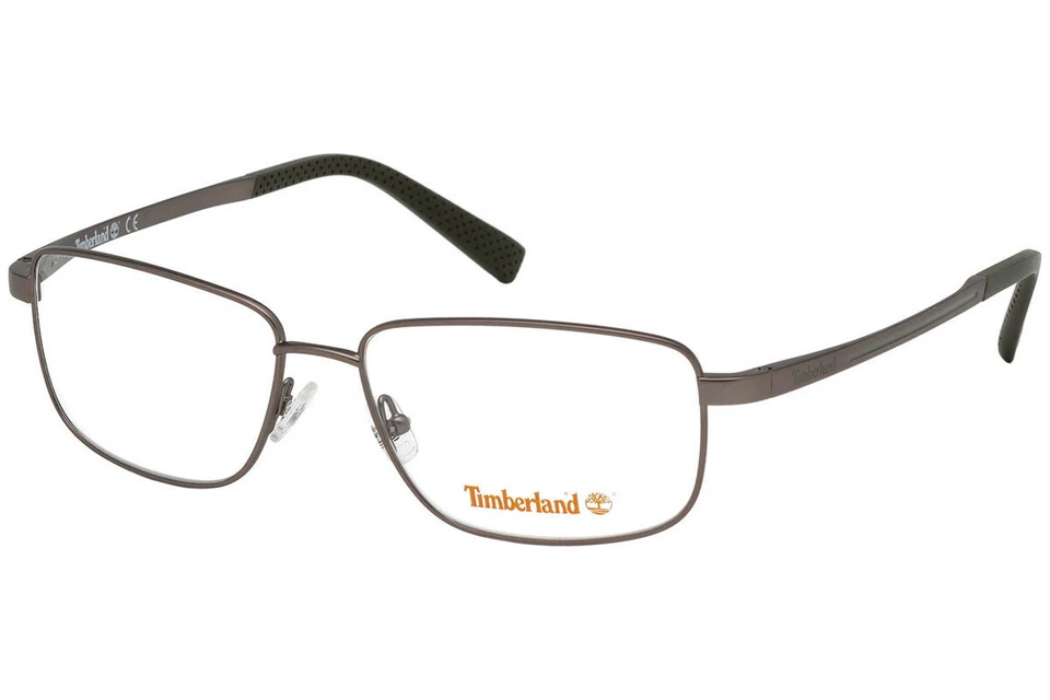 Marco óptico de metal gris mate Timberland TB1648 009 58-16-145 1648 A Foto 2 de 3