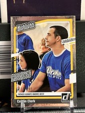 2024 Caitlin Clark Collection Donruss #H2 /199 Floating Hearts HIGHLIGHTS SP