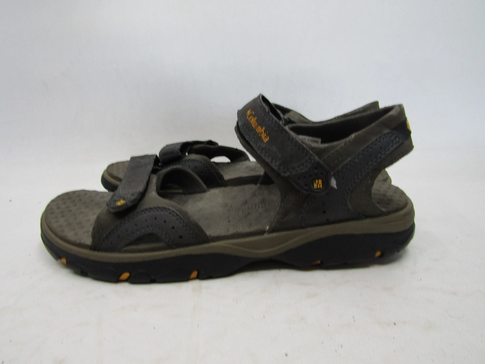 ECCO Sandali comodi Columbia uomo taglia 10 con cinturino in pelle marrone