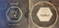 Lot of 4 D'Addario NYNW048 NYXL Nickel Wound Electric Guitar Single String .048