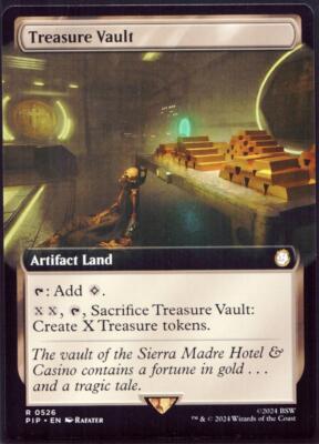 Treasure Vault - 526 Extended Not Foil MTG Fallout | eBay
