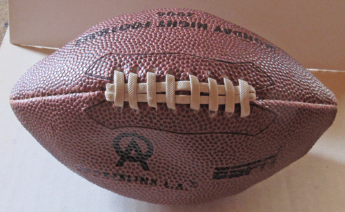 Espn Monday Night Football Miniature Official Football 7 inch - Picture 3 of 4