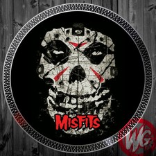 MISFITS SLIPMAT ULTRA RARE ONLY 1 AVAILABLE SINGLE SLIPMAT DJ TURNTABLE VINYL
