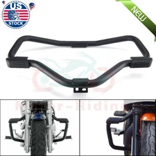 Black Engine Guard Highway Crash Bar For Harley Sportster 883 XL1200 2004-2020