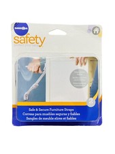 Furniture Straps 2 Pack BabiesRus Safety Protect Safe Secure Prevent Tipping