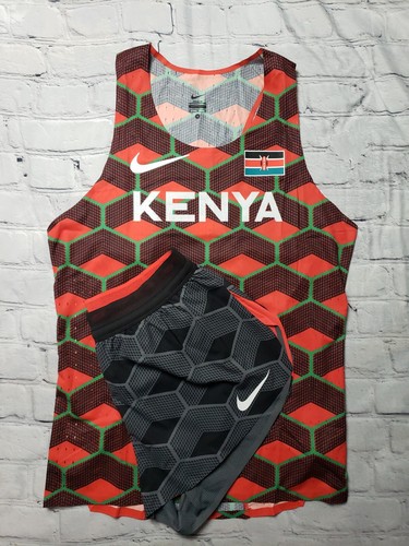 nieve minusválido medallista Nike Pro Elite Kenya 2022 Kit Track and Field Athletics Olympics Men Medium  | eBay