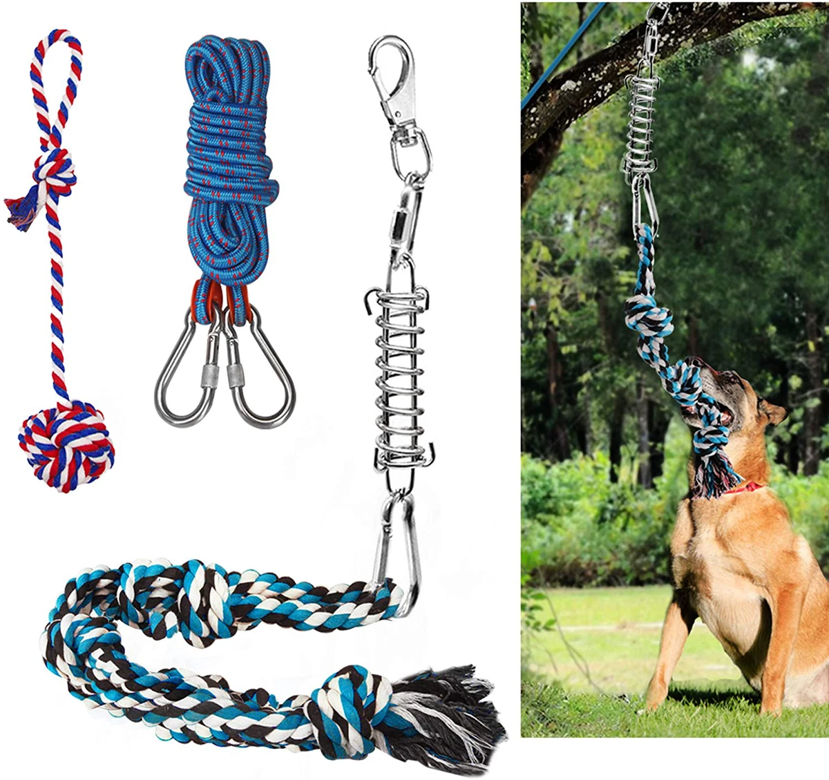 Dog Rope Toys Bungee Tug Toy For Dogs Bungee Tug Toy For Dogs Dog