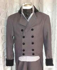 Man's 19th Regency Double Breasted Tailcoat