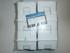10 X 1 GANG 35mm DRYLINE BOXES FOR SWITCH AND SOCKETS