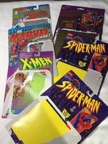 1990s Marvel 6" Figure Lot - Nick Fury - Morbius - Spider-Man Dr Strange Brood - Picture 7 of 8