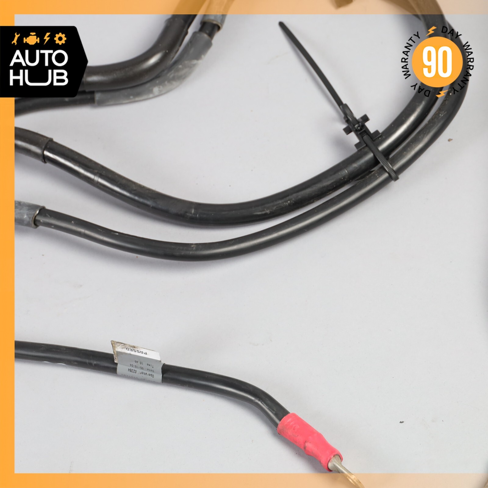 03-10 Bentley Continental GT Coupe Battery Alternator Cable Harness OEM