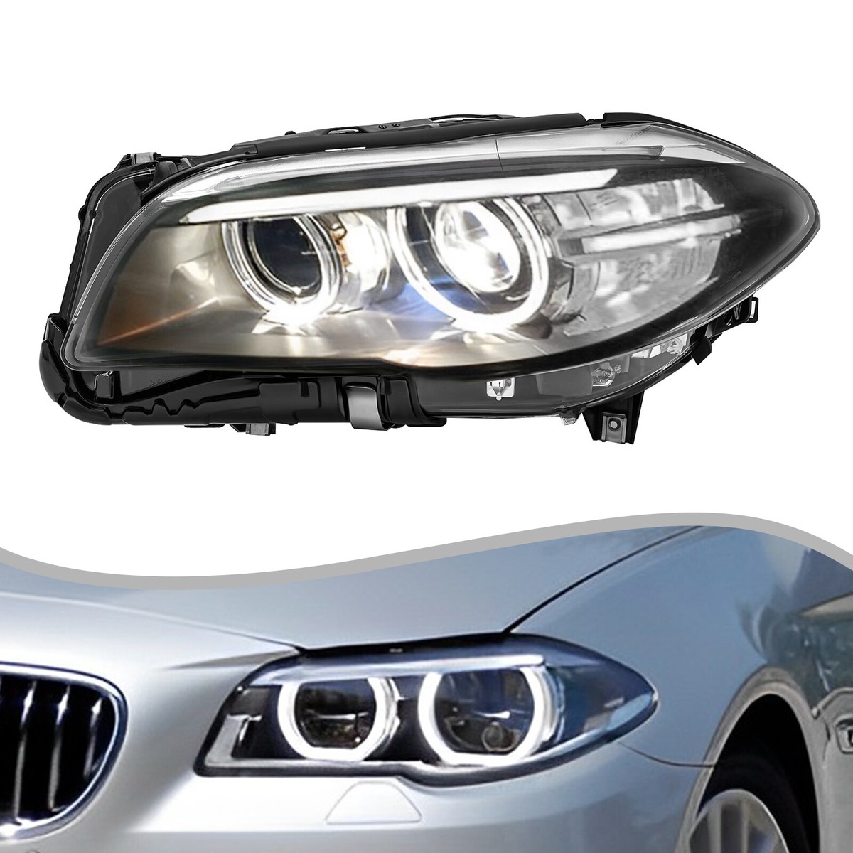 BMW5シリーズF10ヘッドライト For BMW 5 Series 2014-2017 F10 F18 528i 535i M5 Xenon Headlight