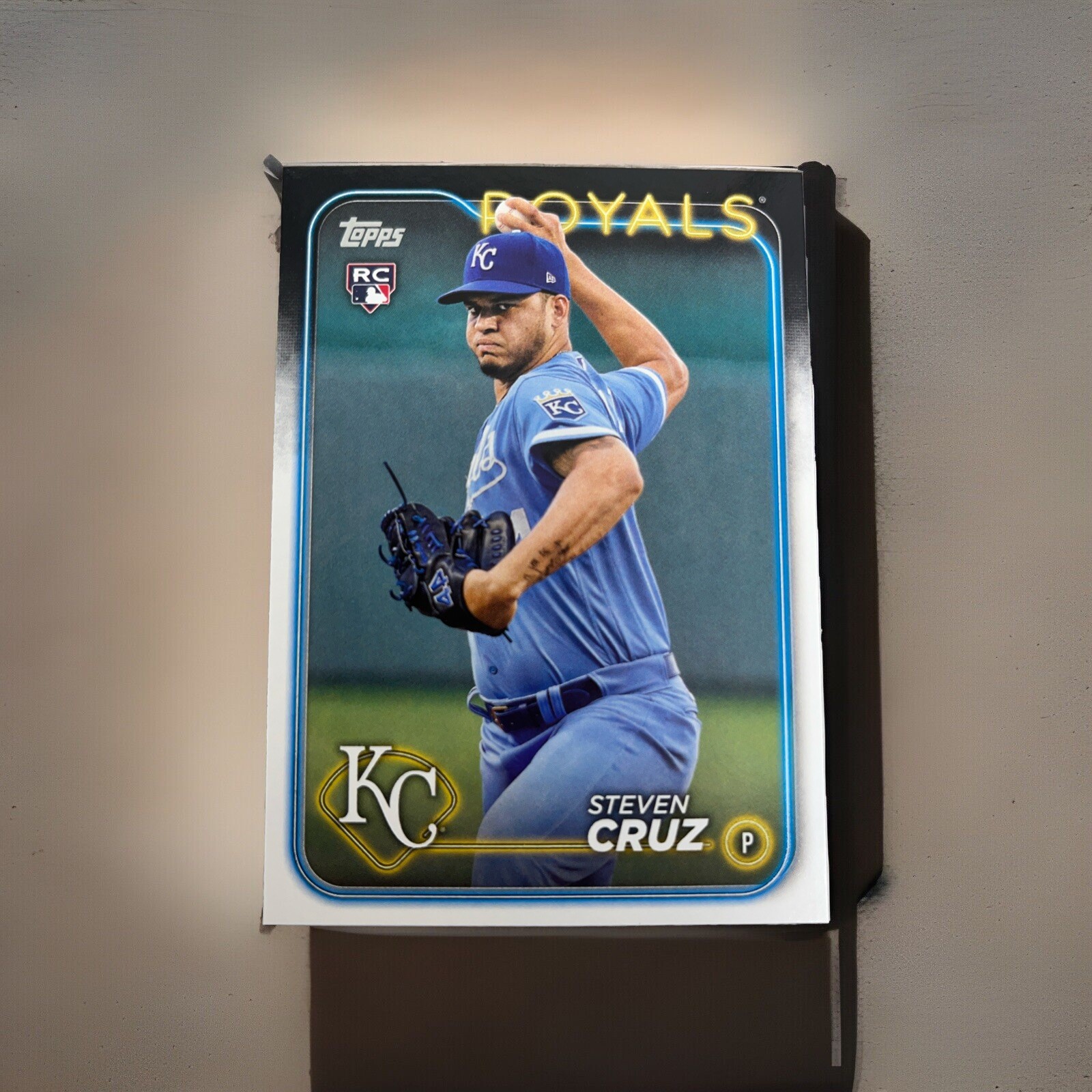 2024 Topps Series 2 Baseball Card 360 Steven Cruz, Kansas City Royals