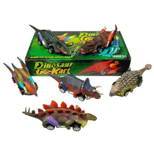 Dinosaur Toy Pull Back Cars,6 Pack Dino Toys for 3 Year Old Boys Girls and To... - Picture 6 of 9