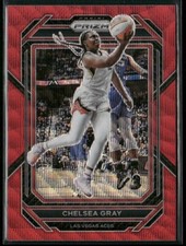 2023 Panini Prizm WNBA - Chelsea Gray #87 Ruby Wave Prizm
