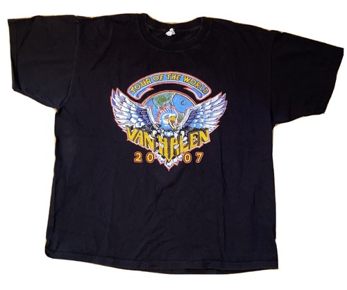 Van Halen 2007 Tour Of The World Shirt 