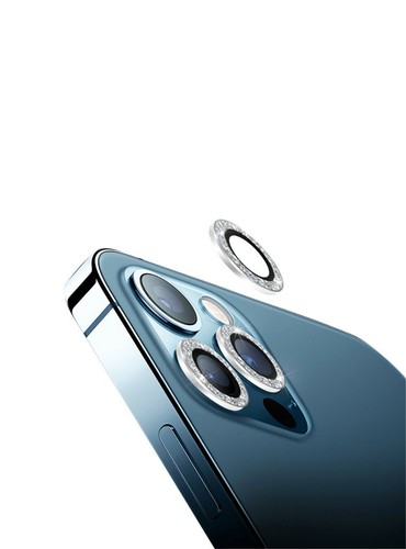 For iPhone Bling Diamond Camera Lens Protector Cover Ring - Picture 14 of 18