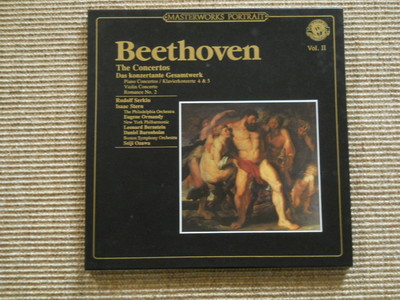 Beethoven The Concertos Vol. II - 3 LP - Box - Masterworks Portrait 