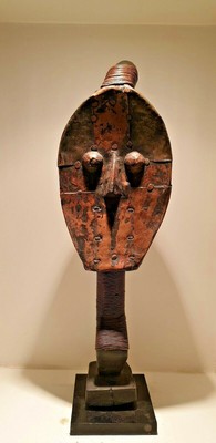 Statue Kota Gardien Reliquaire Bwiti Mahongwe Gabon Art Premier Africain 16730
